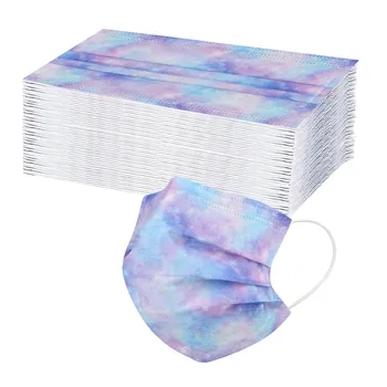 50pcs Non-woven Skin-friendly Mask Adult Tie Dye Gradient Masks Disposable Protection Masque 3 Ply Breathable Mascarillad
50pcs Non-woven Skin-friendly Mask Adult Tie Dye Gradient Masks Disposable Protection Masque 3 Ply Breathable Mascarillad