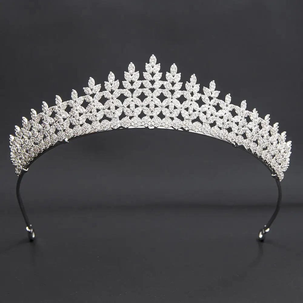 3A level Cubic Zirconia Wedding Bridal Royal Tiara Crown for Women Bride Birthday Hair Accessories Jewelry CH10353
3A level Cubic Zirconia Wedding Bridal Royal Tiara Crown for Women Bride Birthday Hair Accessories Jewelry CH10353