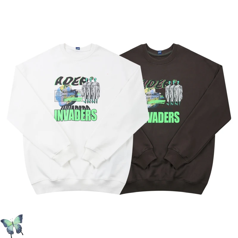 Autumn Winter Adererror Alien Printing Knitted Fabric Sweatshirts Men Women High Quality Ader Error Sweatshirt Fast Shipping
Autumn Winter Adererror Alien Printing Knitted Fabric Sweatshirts Men Women High Quality Ader Error Sweatshirt Fast Shipping