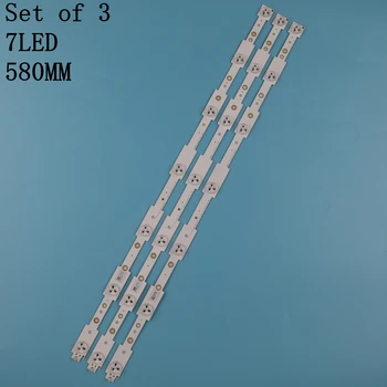Beented 3 Pieces/lot New LED backlight for SW32 SW 32 3228 07 LBUA-SDL320X1-SO8B 7 LEDs 580mm x 20mm
Beented 3 Pieces/lot New LED backlight for SW32 SW 32 3228 07 LBUA-SDL320X1-SO8B 7 LEDs 580mm x 20mm