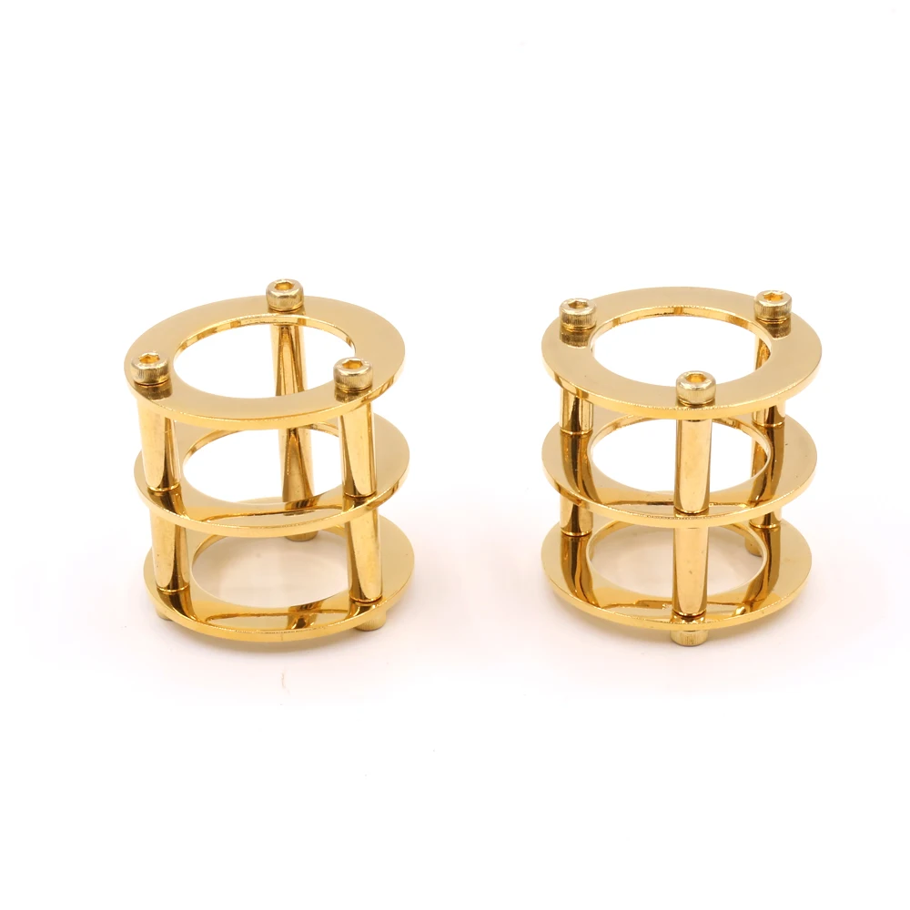 HIFI Vintage Audio AMP DIY Gold Plated 43X40MM Vacuum Tube Guard Protector Cover, fit to 12AX7 12AT7 ECC83 6922 5687
HIFI Vintage Audio AMP DIY Gold Plated 43X40MM Vacuum Tube Guard Protector Cover, fit to 12AX7 12AT7 ECC83 6922 5687