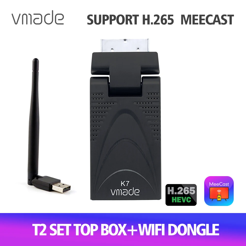 Vmade New DVB T2 TV Receiver with USB WIFI DVB-T2 decoder HD 1080P Set Top Boxes digital TV Receptor DVB T2 TV Tuner MeeCast
Vmade New DVB T2 TV Receiver with USB WIFI DVB-T2 decoder HD 1080P Set Top Boxes digital TV Receptor DVB T2 TV Tuner MeeCast