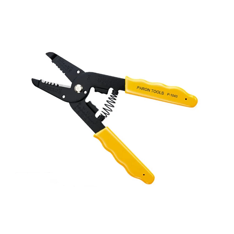 PARON Wire stripper Carbon Steel Pliers Wire Cutter Crimper Terminal Crimping Tools for Electrician AWG30-22 0.25-0.65mm2
PARON Wire stripper Carbon Steel Pliers Wire Cutter Crimper Terminal Crimping Tools for Electrician AWG30-22 0.25-0.65mm2