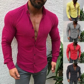 ZOGAA Fashion Men's Casual Button Solid Beach Long Sleeve Top Blouse Cotton linen Casual Slim Fit Baggy loose shirts blouse
ZOGAA Fashion Men's Casual Button Solid Beach Long Sleeve Top Blouse Cotton linen Casual Slim Fit Baggy loose shirts blouse