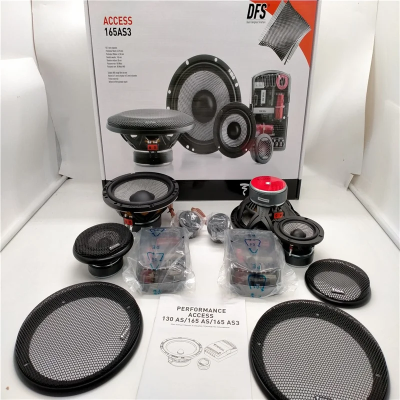 Free Shipping 3 Sets FOCAL ACCESS 165AS3 3-Way Component Car Speakers 16.5cm 6.5" 160W Genuine Focal Made In French In Stock
Free Shipping 3 Sets FOCAL ACCESS 165AS3 3-Way Component Car Speakers 16.5cm 6.5" 160W Genuine Focal Made In French In Stock