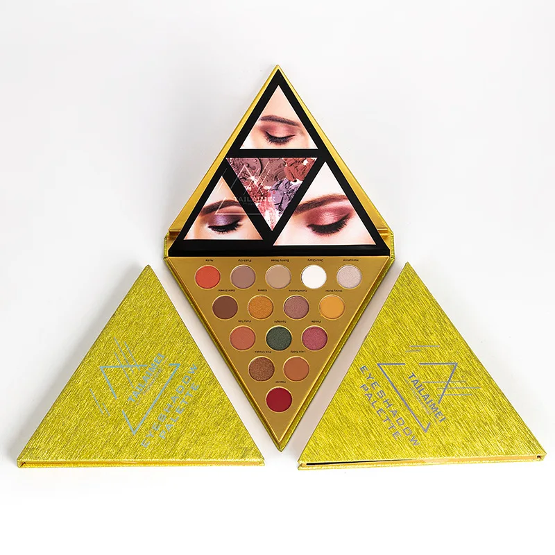 Golden Triangle earth color matte pearlescent 30 color eye shadow disc multicolor waterproof easy color makeup magnetic palette
Golden Triangle earth color matte pearlescent 30 color eye shadow disc multicolor waterproof easy color makeup magnetic palette