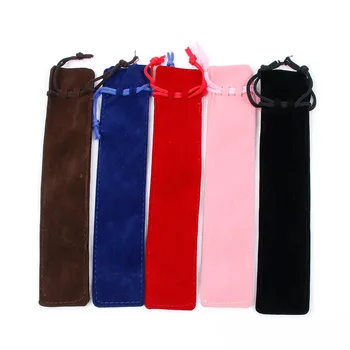 5 Pcs Velvet Pen Pouch Holder Single Pencil Bag Pen Case With Rope For Rollerball /Fountain/Ballpoint Pen 
5 Pcs Velvet Pen Pouch Holder Single Pencil Bag Pen Case With Rope For Rollerball /Fountain/Ballpoint Pen