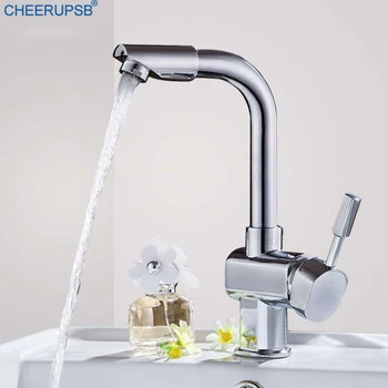 Bathroom Swivel Faucet Hot Cold Mixer Crane 360 Degree Rotation Faucets Zinc Alloy Basin Chrome Tap Deck Mount Single Handle Tap
Bathroom Swivel Faucet Hot Cold Mixer Crane 360 Degree Rotation Faucets Zinc Alloy Basin Chrome Tap Deck Mount Single Handle Tap