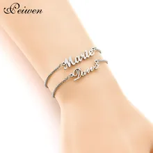 Personalized Customized Name Bracelet Women Kids Stainless Steel Adjustable Stretch Arabic Letter Cuff Bracelets Handmade Bangle
Personalized Customized Name Bracelet Women Kids Stainless Steel Adjustable Stretch Arabic Letter Cuff Bracelets Handmade Bangle