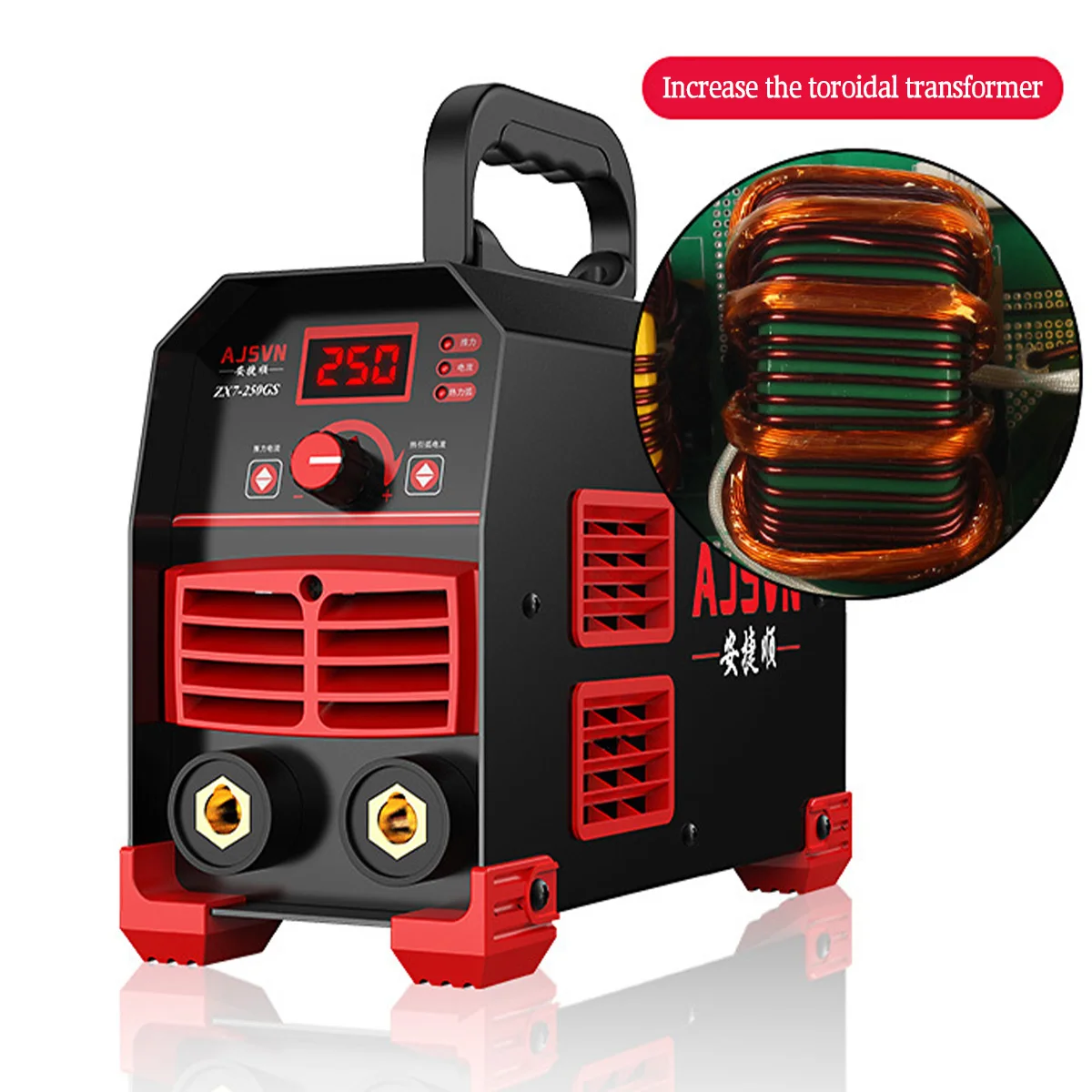 ARC-250 Arc Welder 220V 20-250A Welding Machine DC Inverter Multi-function for DIY Welding Working and Electric Working 4 styles
ARC-250 Arc Welder 220V 20-250A Welding Machine DC Inverter Multi-function for DIY Welding Working and Electric Working 4 styles