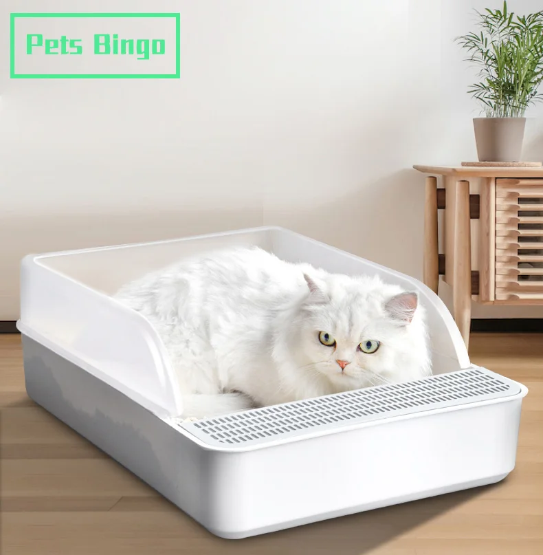 Pets Bingo Semi-closed Cat Bedpans Anti-splash Dog Training Toilet PP Cat Litter WC Gato 21cm Sand Box Within15kg Pet Supplies
Pets Bingo Semi-closed Cat Bedpans Anti-splash Dog Training Toilet PP Cat Litter WC Gato 21cm Sand Box Within15kg Pet Supplies