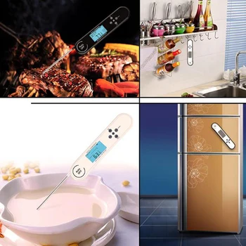 Instant Read Digital Thermometer For Kitchen Food Cooking Meat BBQ With Probe Water Milk Temperature Measurement Kitchen Tools
Instant Read Digital Thermometer For Kitchen Food Cooking Meat BBQ With Probe Water Milk Temperature Measurement Kitchen Tools