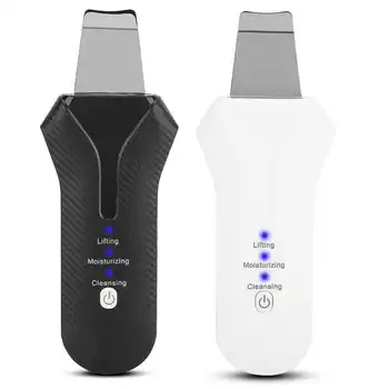 Rechargeable Ultrasonic Face Cleaning Skin Scrubber Cleanser Vibration Blackhead Removal Facial Pore Peeling Ultrasound Scrubber
Rechargeable Ultrasonic Face Cleaning Skin Scrubber Cleanser Vibration Blackhead Removal Facial Pore Peeling Ultrasound Scrubber