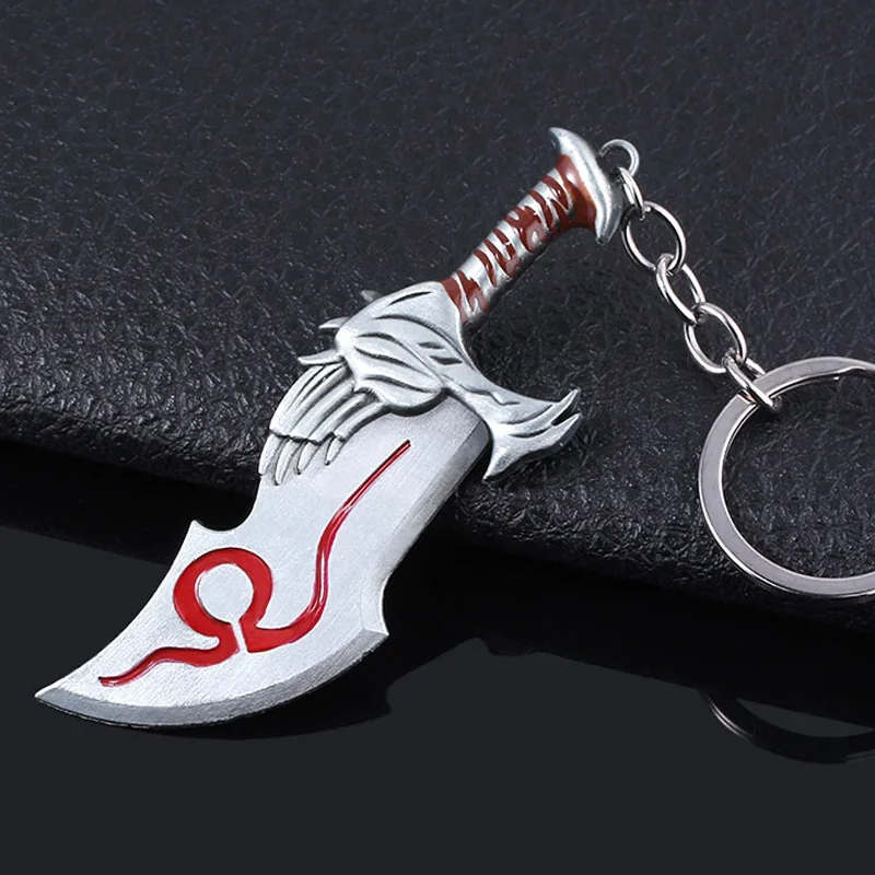 SG New Game God Of Wars Kratos Sword Knife Weapon Keychain Avengers Thor Axe Key Chains Men Keyring Car Bag Accessories Jewelry
SG New Game God Of Wars Kratos Sword Knife Weapon Keychain Avengers Thor Axe Key Chains Men Keyring Car Bag Accessories Jewelry