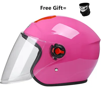 Motorcycle Helmets Electric Bicycle Helmet Open Face capacete para motocicleta racing Dual Lens Visors Men Women 
Motorcycle Helmets Electric Bicycle Helmet Open Face capacete para motocicleta racing Dual Lens Visors Men Women
