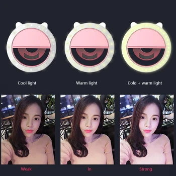 Mini Mobile Phone LED USB Charge LED Selfie Ring Light For Iphone Supplementary Lighting Selfie Enhancing Fill Light For Phones
Mini Mobile Phone LED USB Charge LED Selfie Ring Light For Iphone Supplementary Lighting Selfie Enhancing Fill Light For Phones