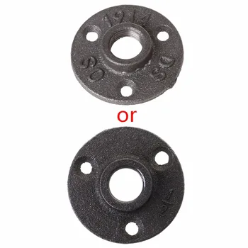 1/2" Malleable Thread Floor Flange Iron Pipe Fittings Wall Mount Industrial
1/2" Malleable Thread Floor Flange Iron Pipe Fittings Wall Mount Industrial