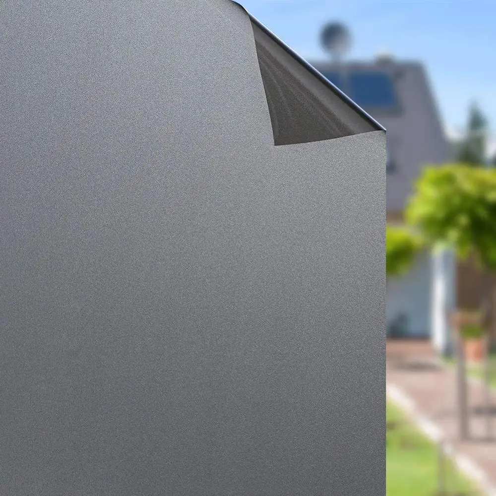 LUCKYYJ Removable 100% Light Blocking Static Total Blackout Window Film Privacy Room Darkening Window Tint Black Window Sticker
LUCKYYJ Removable 100% Light Blocking Static Total Blackout Window Film Privacy Room Darkening Window Tint Black Window Sticker