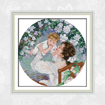 Mother's love Cross-stitch Patterns 11CT 14CT Aida Canvas Cross Stitch Kits Handwork Beginner Embroidery Needlework Crafts
Mother's love Cross-stitch Patterns 11CT 14CT Aida Canvas Cross Stitch Kits Handwork Beginner Embroidery Needlework Crafts