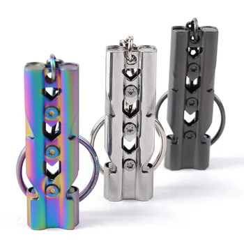 Double Pipe High Decibel Outdoor Emergency SOS Whistles Keychain Portable EDC Tool Outdoor Survival Whistle CY01
Double Pipe High Decibel Outdoor Emergency SOS Whistles Keychain Portable EDC Tool Outdoor Survival Whistle CY01