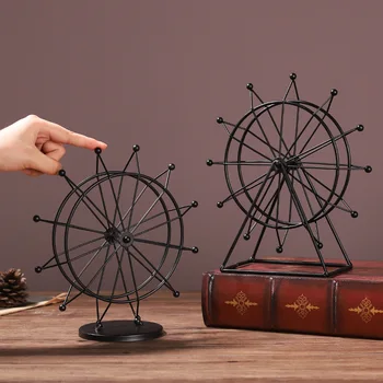 Nordic Retro Metal the London Eye Ferris Wheel Office Bar Shop Table Decoration Study Decor Iron Metal Birthday Gift Crafts
Nordic Retro Metal the London Eye Ferris Wheel Office Bar Shop Table Decoration Study Decor Iron Metal Birthday Gift Crafts