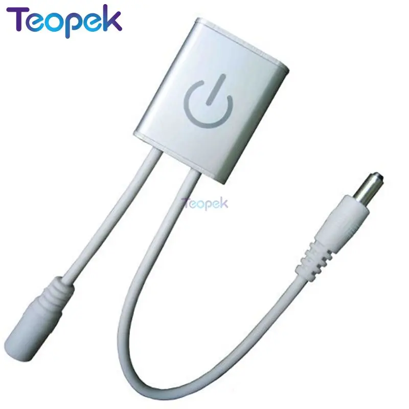 iTouch LED Dimmer DC 12V/24V 3A Touch Switch On Off Touch Switch With DC Connector 5.5X2.1 for LED Lighting Led Strip
iTouch LED Dimmer DC 12V/24V 3A Touch Switch On Off Touch Switch With DC Connector 5.5X2.1 for LED Lighting Led Strip