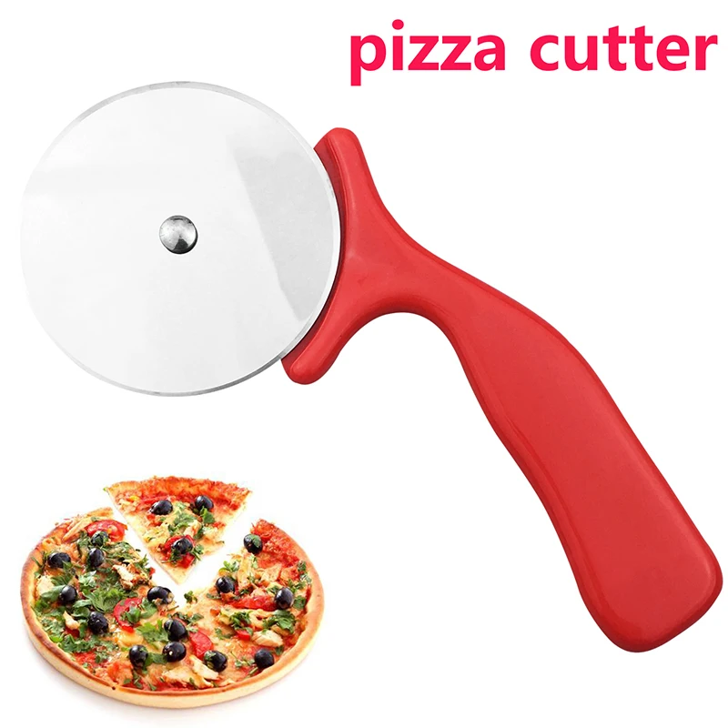 Stainless Steel Pizza Cutter Roller Pizza Knife Cutter Pastry Pasta Dough Crimper Kitchen Pizza Tools For Pies Waffles Dough
Stainless Steel Pizza Cutter Roller Pizza Knife Cutter Pastry Pasta Dough Crimper Kitchen Pizza Tools For Pies Waffles Dough