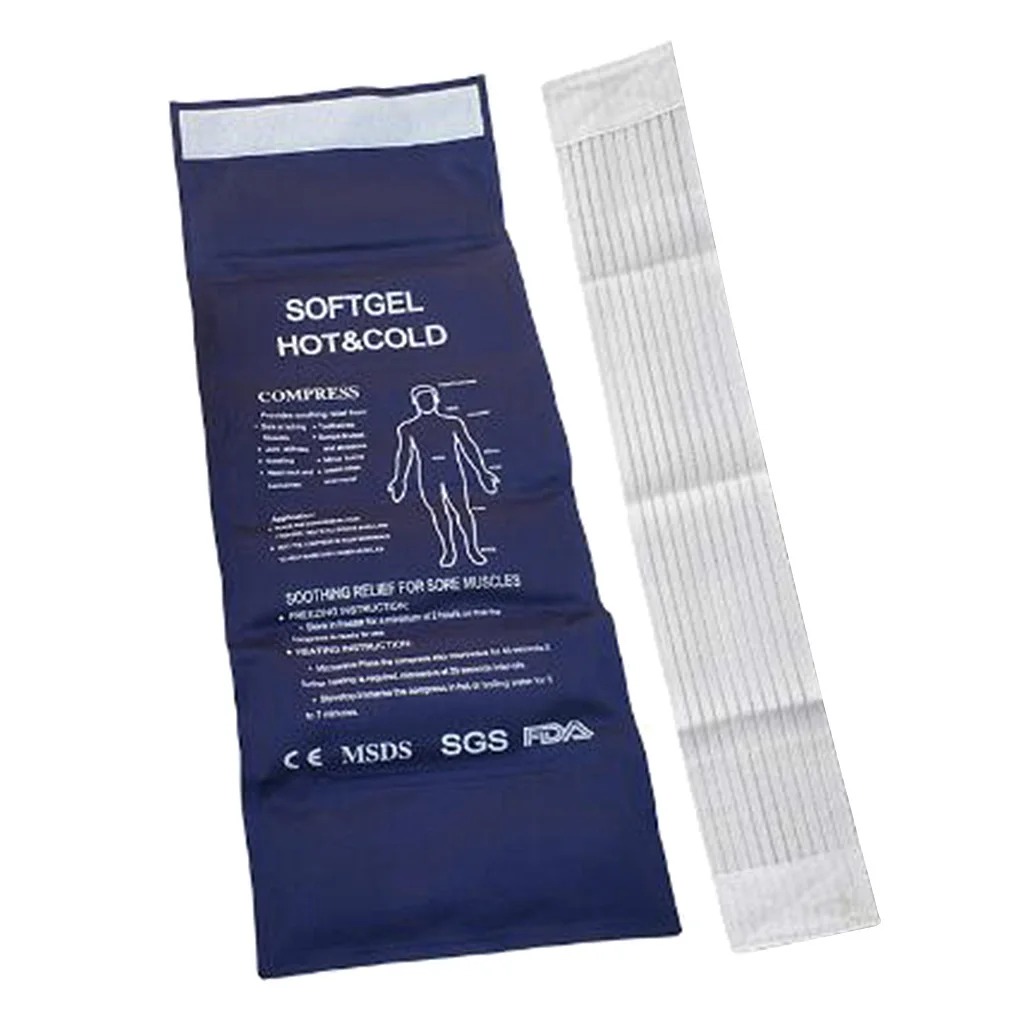 Reusable Hot Cold Gel Pack for First Aid Sports Muscle Pain Relax Ice Heat Pad Reusable Hot Cold Gel Pack for First Aid Sports Muscle Pain Relax Ice Heat Pad