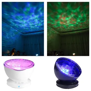 Ocean Wave Projector Led Night Light Aid Sleeping Romantic Soothing Water Wave USB LED Light Lamp Projector Music Player For Kid
Ocean Wave Projector Led Night Light Aid Sleeping Romantic Soothing Water Wave USB LED Light Lamp Projector Music Player For Kid