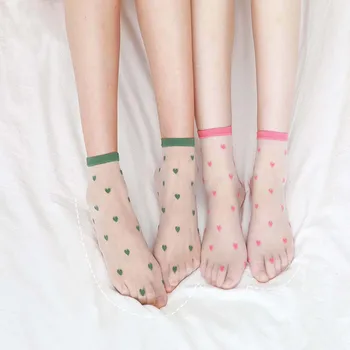 Summer Transparent Women Sock Ultrathin Fruits Sheer Socks Ladies Crystal Silk Mesh Tulle Socks
Summer Transparent Women Sock Ultrathin Fruits Sheer Socks Ladies Crystal Silk Mesh Tulle Socks