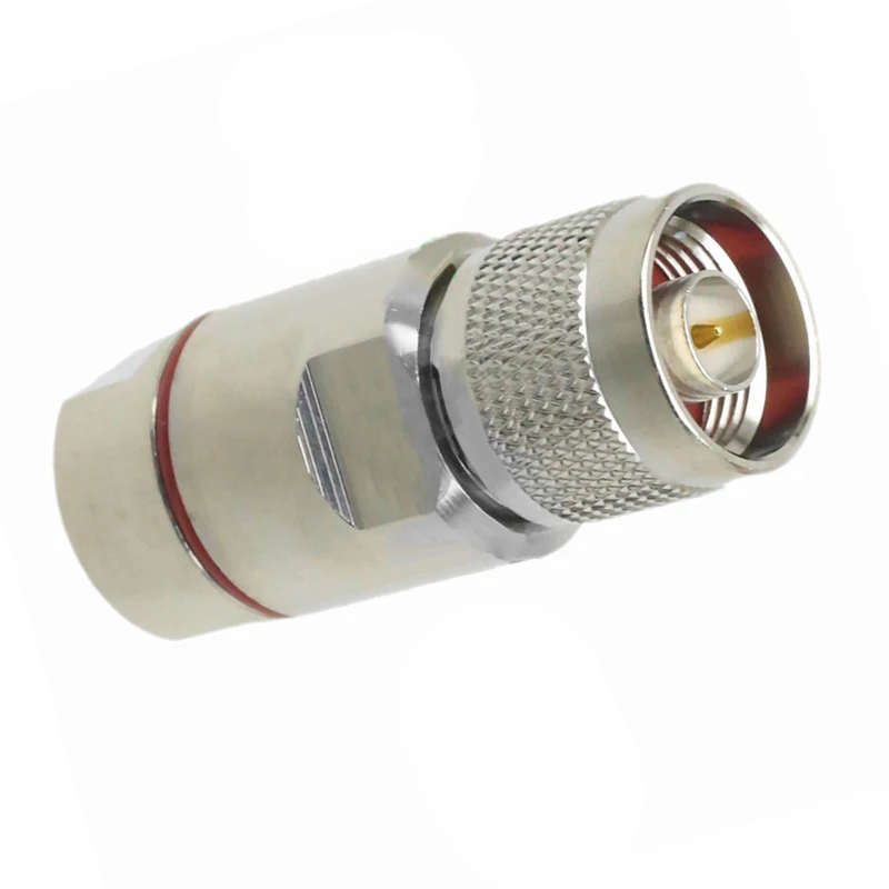 Male Connector Clamp For Andrew Heliax Corrugated Copper Brass Plug Standard PTFE 1/2" Useful
Male Connector Clamp For Andrew Heliax Corrugated Copper Brass Plug Standard PTFE 1/2" Useful