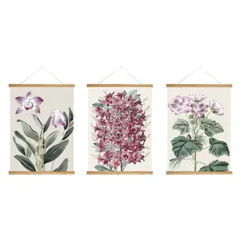 3 Panel Hanging Poster with Wood Frames - The green leaves red flowers - Ready to Hang Decorative Wall Art - 18"x24" x 3 Panels
3 Panel Hanging Poster with Wood Frames - The green leaves red flowers - Ready to Hang Decorative Wall Art - 18"x24" x 3 Panels