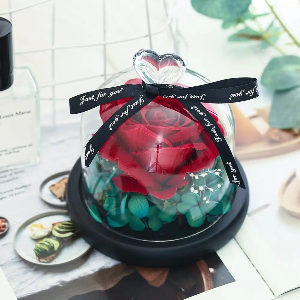 Mother Day Present Beauty Rose Valentines Day Gift Eternal Rose With Night Light in Glass Dome Birthday Gift Holiday Presents
Mother Day Present Beauty Rose Valentines Day Gift Eternal Rose With Night Light in Glass Dome Birthday Gift Holiday Presents