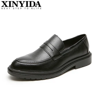 2020 New Arrival Korean Men Shoes Slip On Breathable Pointed Toe Men Leather Shoes Fashion Joker Men Business Shoes Size 38-44
2020 New Arrival Korean Men Shoes Slip On Breathable Pointed Toe Men Leather Shoes Fashion Joker Men Business Shoes Size 38-44