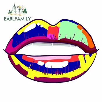 EARLFAMILY 13cm x 8.9cm for LGBT Glossy Rainbow Dripping Lips Car Sticker Vinyl Waterproof Anime DIY Personality Window Decal
EARLFAMILY 13cm x 8.9cm for LGBT Glossy Rainbow Dripping Lips Car Sticker Vinyl Waterproof Anime DIY Personality Window Decal