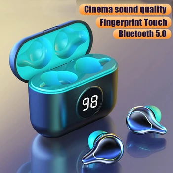 Wireless Earphones TWS Bluetooth 5.0 Headphones HiFi Stereo Music Sport Waterproof LED Display Airbuds Headset With Microphone
Wireless Earphones TWS Bluetooth 5.0 Headphones HiFi Stereo Music Sport Waterproof LED Display Airbuds Headset With Microphone