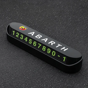 1pc Car Styling Temporary Parking Card Phone Number Card Plate Hide design For Fiat Viaggio Abarth Punto 124 125 500 Accessories
1pc Car Styling Temporary Parking Card Phone Number Card Plate Hide design For Fiat Viaggio Abarth Punto 124 125 500 Accessories