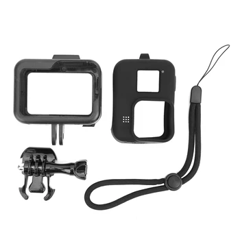 Silicon Cover Casing Protection Extension Frame Set Accessory for Gopro8 Action Sports Camera
Silicon Cover Casing Protection Extension Frame Set Accessory for Gopro8 Action Sports Camera
