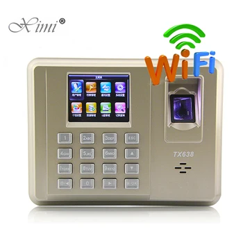 

WIFI Biometric Fingerprint Time Attendance Employee Attendance Fingerprint Time Clock With 125KHZ RFID/13.56MHZ MF Card Reader