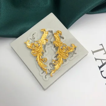 retro pattern sugar fondant mold European leaf cake baking decoration silicone molds moulds for crafts glue drop moulds
retro pattern sugar fondant mold European leaf cake baking decoration silicone molds moulds for crafts glue drop moulds