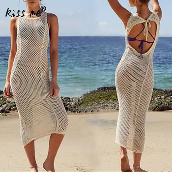 Sexy Hollow Bikini Cover Up Women Long Beach Dress Sarong Backless Sarong Wrap Sleeve Less Swimming Cover Ups Maxi Dress
Sexy Hollow Bikini Cover Up Women Long Beach Dress Sarong Backless Sarong Wrap Sleeve Less Swimming Cover Ups Maxi Dress