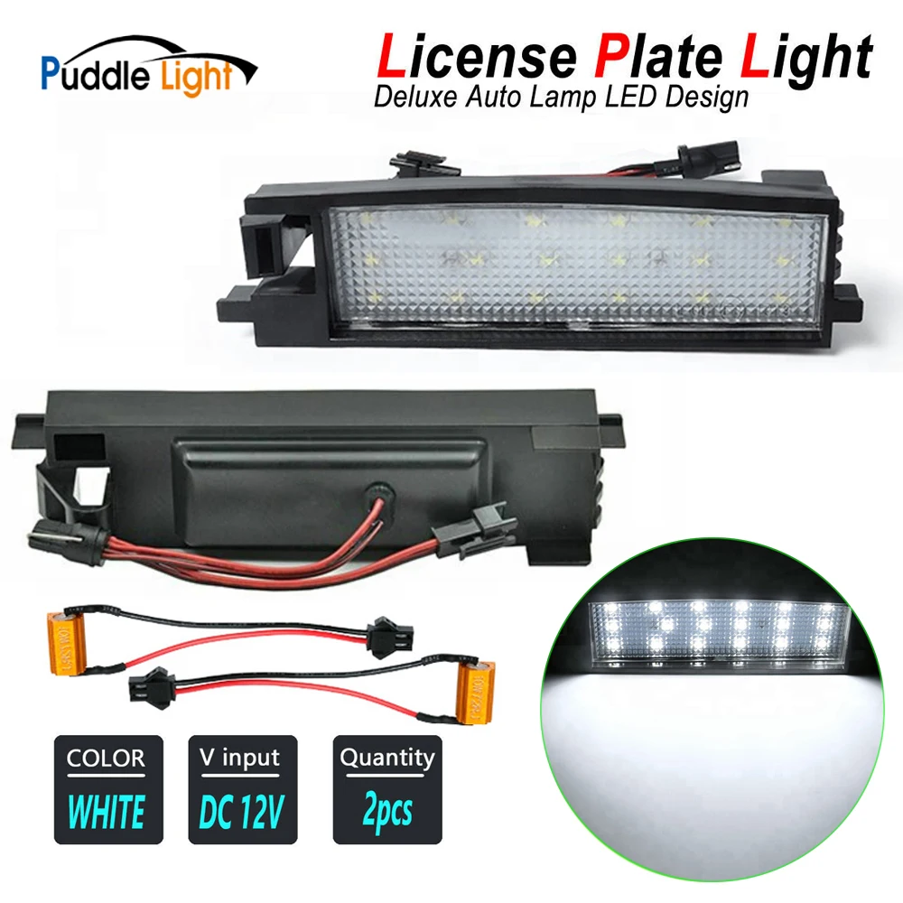 2X 18SMD Led License Plate Light Tail Lamp Direct Fit for Toyota Auris RAV4 III Yaris Corolla Avalon Vanguard Scion Camry Solara
2X 18SMD Led License Plate Light Tail Lamp Direct Fit for Toyota Auris RAV4 III Yaris Corolla Avalon Vanguard Scion Camry Solara