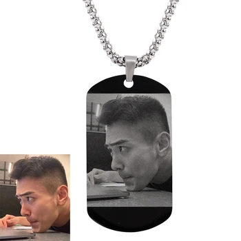 Customized Necklaces Engrave Photo Name Necklace Stainless Steel Pendant Chain Necklace Jewelry For Women ID Tag
Customized Necklaces Engrave Photo Name Necklace Stainless Steel Pendant Chain Necklace Jewelry For Women ID Tag