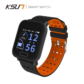 KSS706 Smart Watch Bluetooth 4.0 Calories Mode Reminder Sleep Monitoring Anti-Pedometer Stopwatch Alarm Clock IP67 Waterproof
KSS706 Smart Watch Bluetooth 4.0 Calories Mode Reminder Sleep Monitoring Anti-Pedometer Stopwatch Alarm Clock IP67 Waterproof