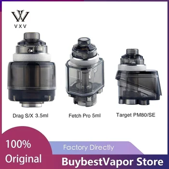 Original VXV Soulmate RDTA Pod For Drag S/Drag X/Fetch Pro/Target PM80/Target PM80 SE & Capacity 3.5ml/5ml/5.5ml & 510-Thread
Original VXV Soulmate RDTA Pod For Drag S/Drag X/Fetch Pro/Target PM80/Target PM80 SE & Capacity 3.5ml/5ml/5.5ml & 510-Thread