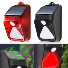 Solar Strobe Light Outdoor Alarm Light Motion Sensor Waterproof with 3 Mode 100 dB Sound Security Siren for Farm Villa Yard
Solar Strobe Light Outdoor Alarm Light Motion Sensor Waterproof with 3 Mode 100 dB Sound Security Siren for Farm Villa Yard