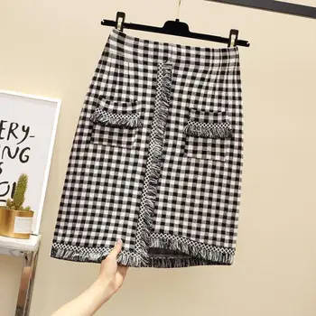NiceMix Women's Knitted Skirt Spring Autumn 2019 New Geometric Pattern Skirt High Waist Asymmetrical Mini Skirts Korean Style Ju
NiceMix Women's Knitted Skirt Spring Autumn 2019 New Geometric Pattern Skirt High Waist Asymmetrical Mini Skirts Korean Style Ju