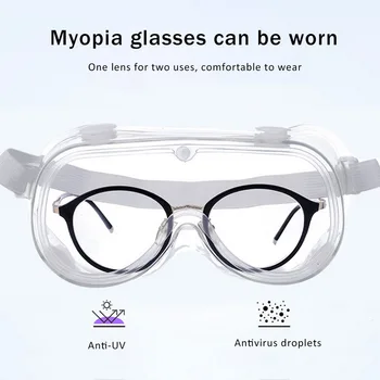 Anti-Fog Anti-Scratch Clear Chemical Goggle Spectacles Eye Protection Safety Goggles Eyewear Work Outdoor Safety Glasses
Anti-Fog Anti-Scratch Clear Chemical Goggle Spectacles Eye Protection Safety Goggles Eyewear Work Outdoor Safety Glasses