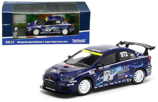 Модель машинки для мальчиков 1:64 2010 LAN CER EVO X SUPER TAIKYU 3 металлическая из сплава |