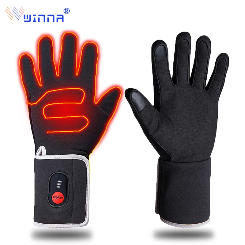 Winter Electric Heating Gloves For Riding Biking Fishing Outdoor Sports Use 3-6 hours 2200mAh Battery Heated Gloves Touch Screen
Winter Electric Heating Gloves For Riding Biking Fishing Outdoor Sports Use 3-6 hours 2200mAh Battery Heated Gloves Touch Screen